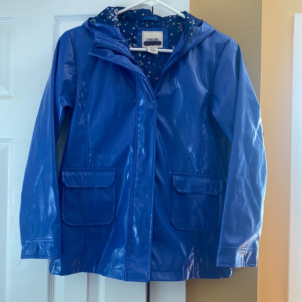 Girls raincoat, Cherokee, size L (10/12)